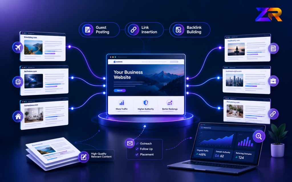 Zenith Reach Agency link building services
